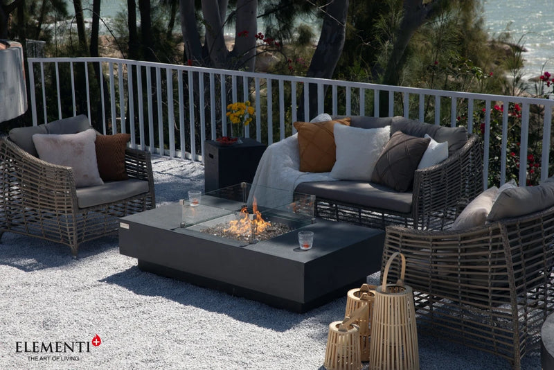 Cannes Fire Table plus Weather Cover