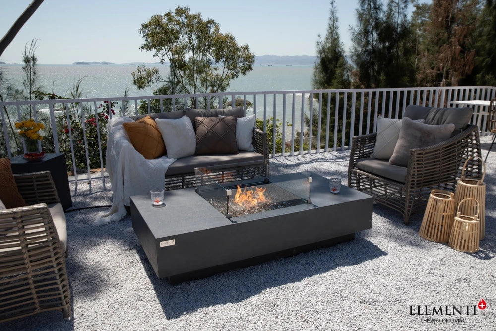 Cannes Fire Table plus Weather Cover
