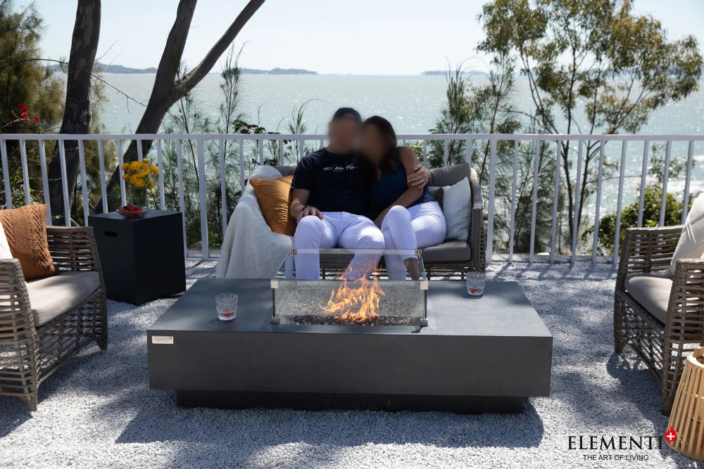 Cannes Fire Table plus Weather Cover