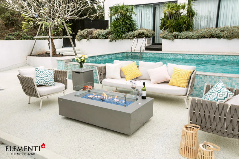 Meteora Fire Table Plus Weather Cover