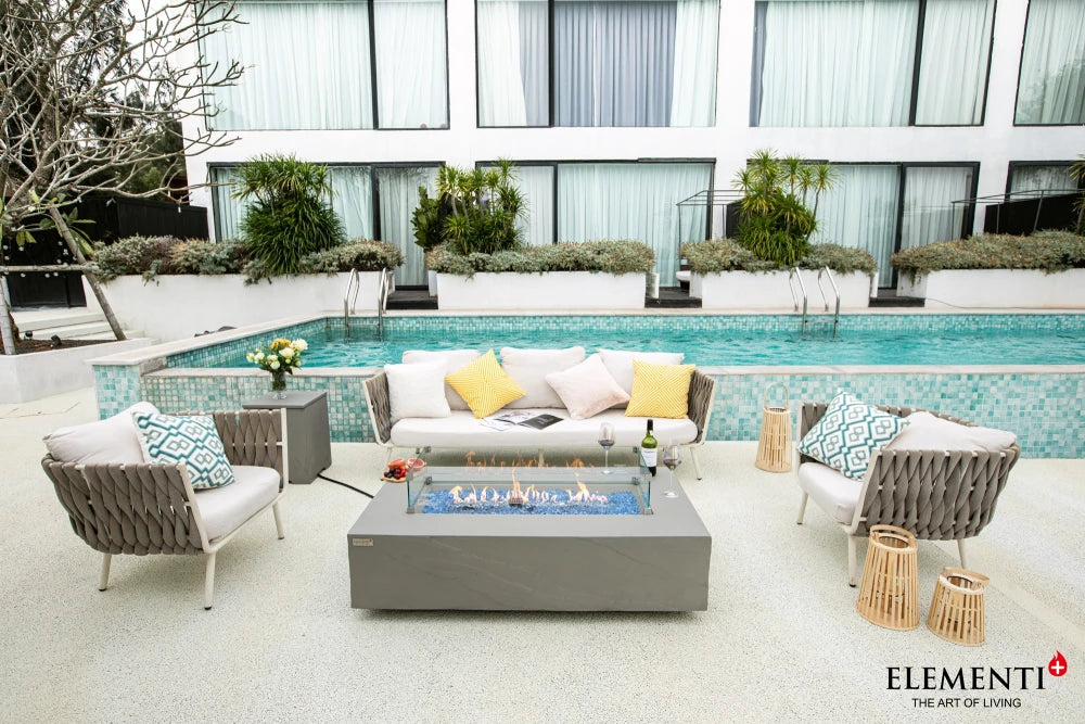 Meteora Fire Table Plus Weather Cover