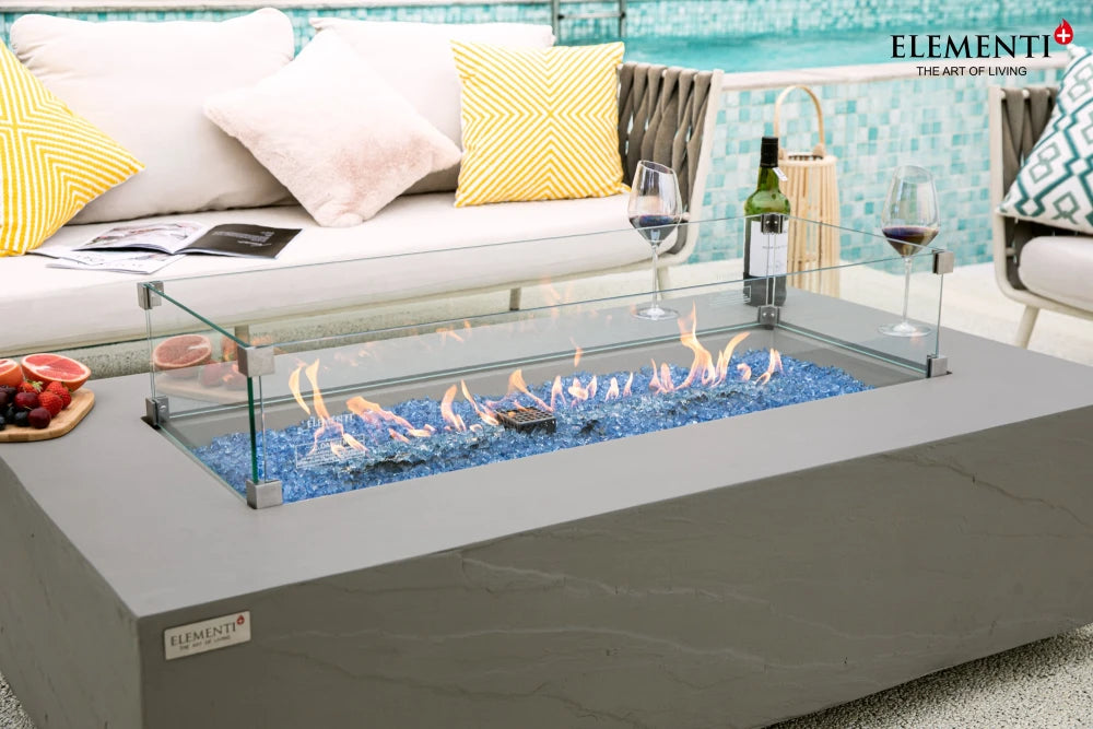 Meteora Fire Table Plus Weather Cover