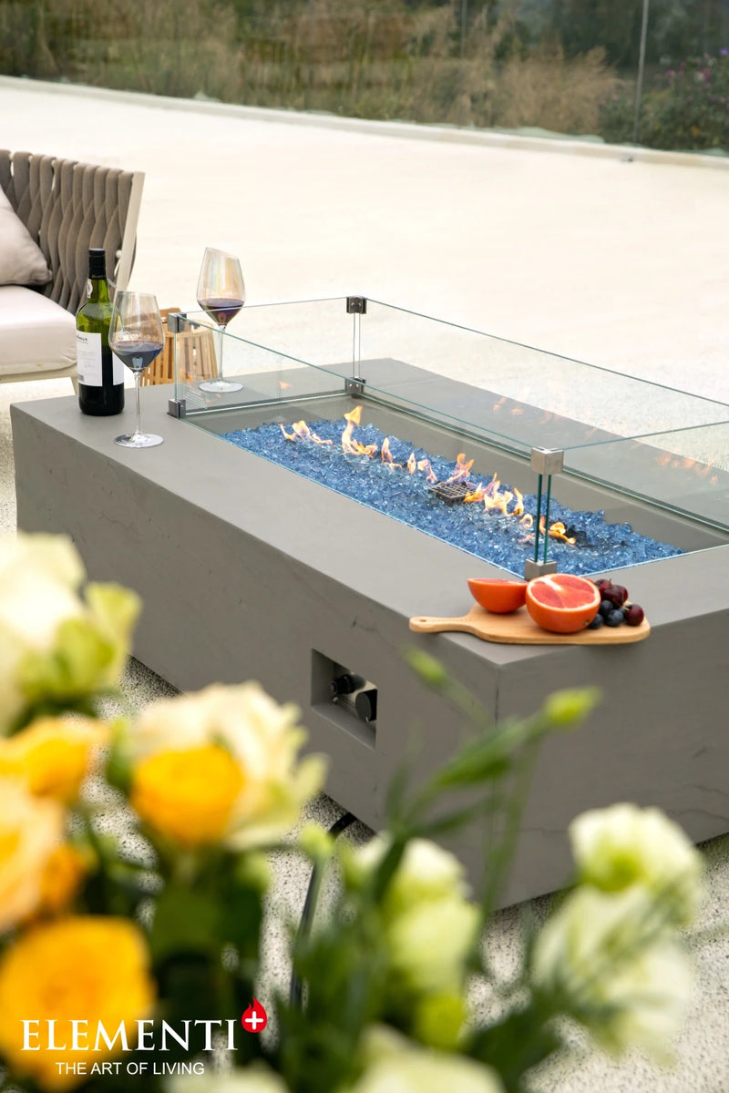 Meteora Fire Table Plus Weather Cover