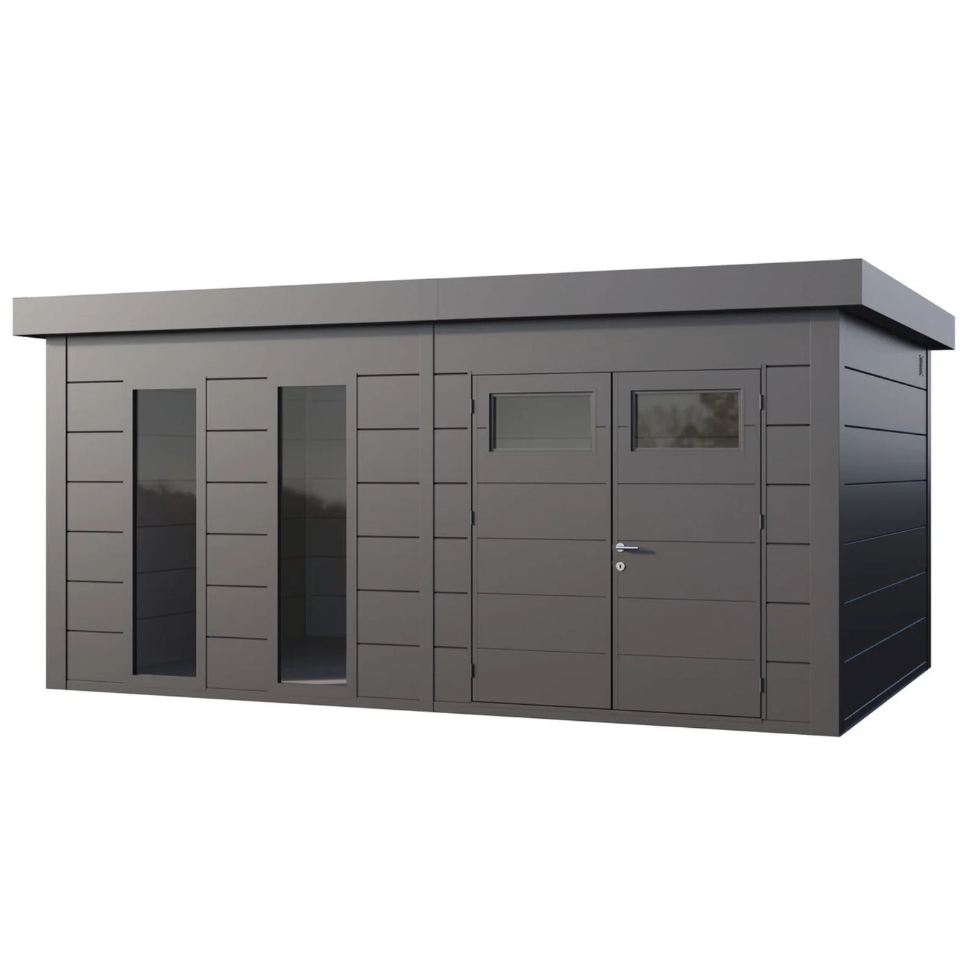 Telluria Eleganto Premier Steel Shed Office - 5.4m x 3.6m