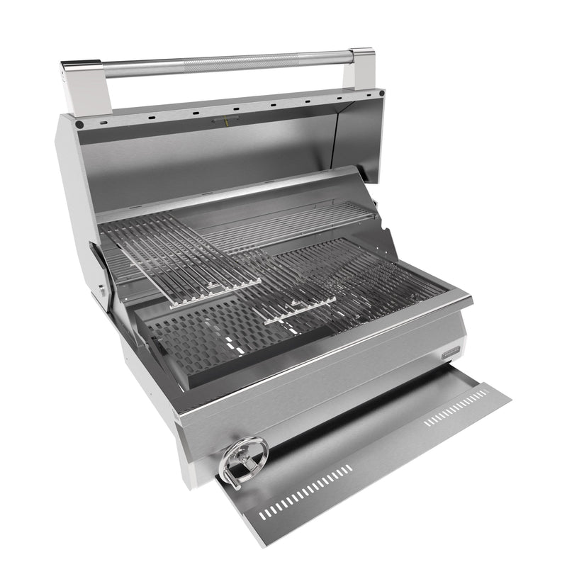 Brabura Ember 800 Built In Charcoal Barbecue With Cart