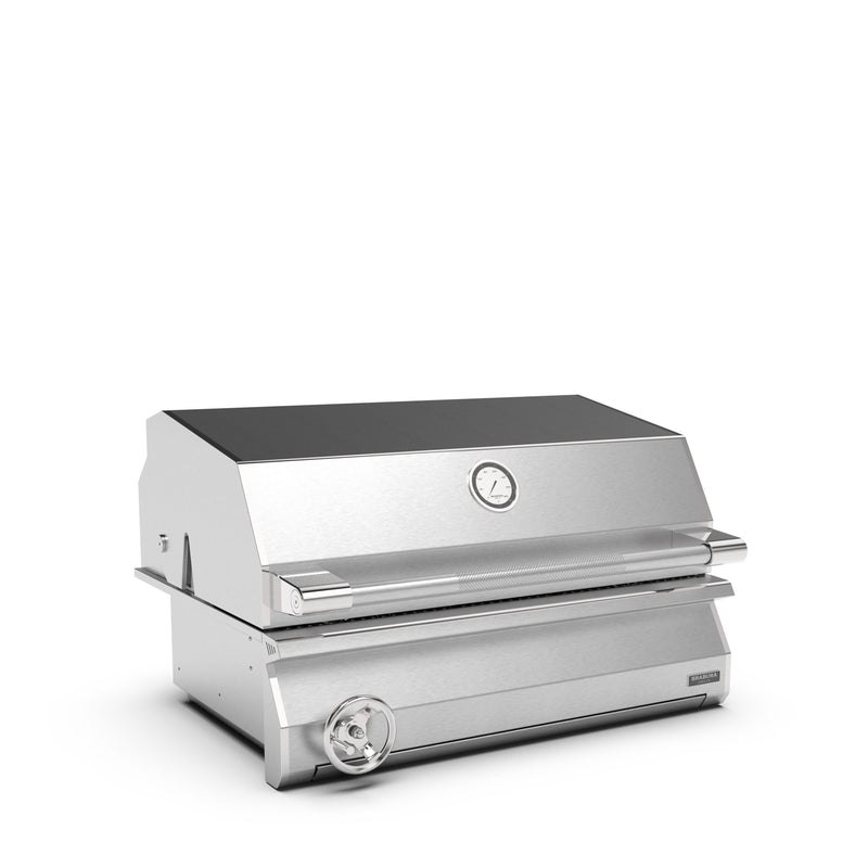 Brabura Ember 800 Built In Charcoal Barbecue With Cart