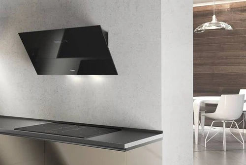 Airforce F203 80cm Angled Wall Mounted Cooker Hood with Touch Control-Black