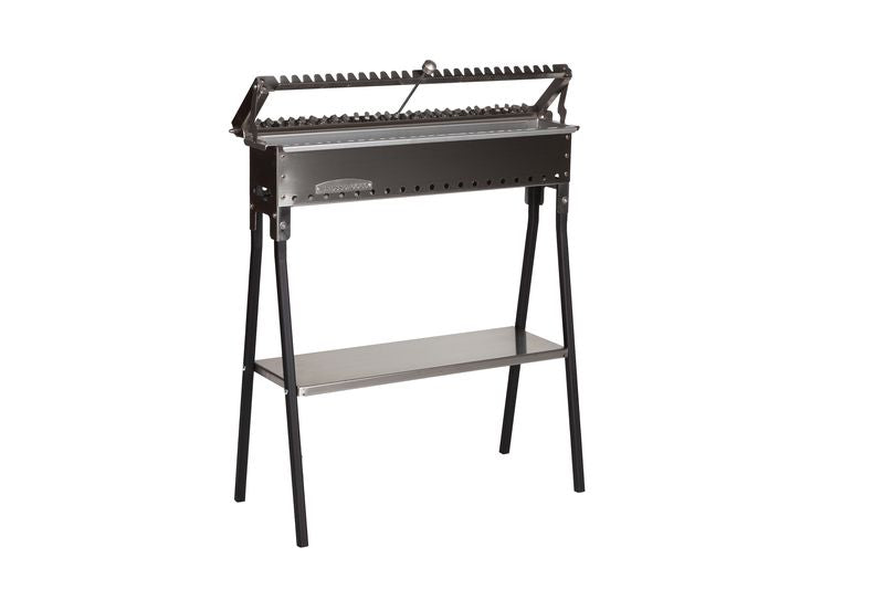 Rossofuoco Stainless steel barbecue for skewers or “Arrosticini” - Charcoal fired