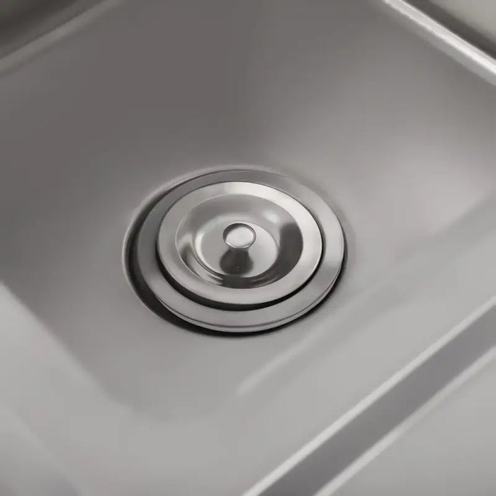 Stainless Steel Sink With One Basin Plus Tap