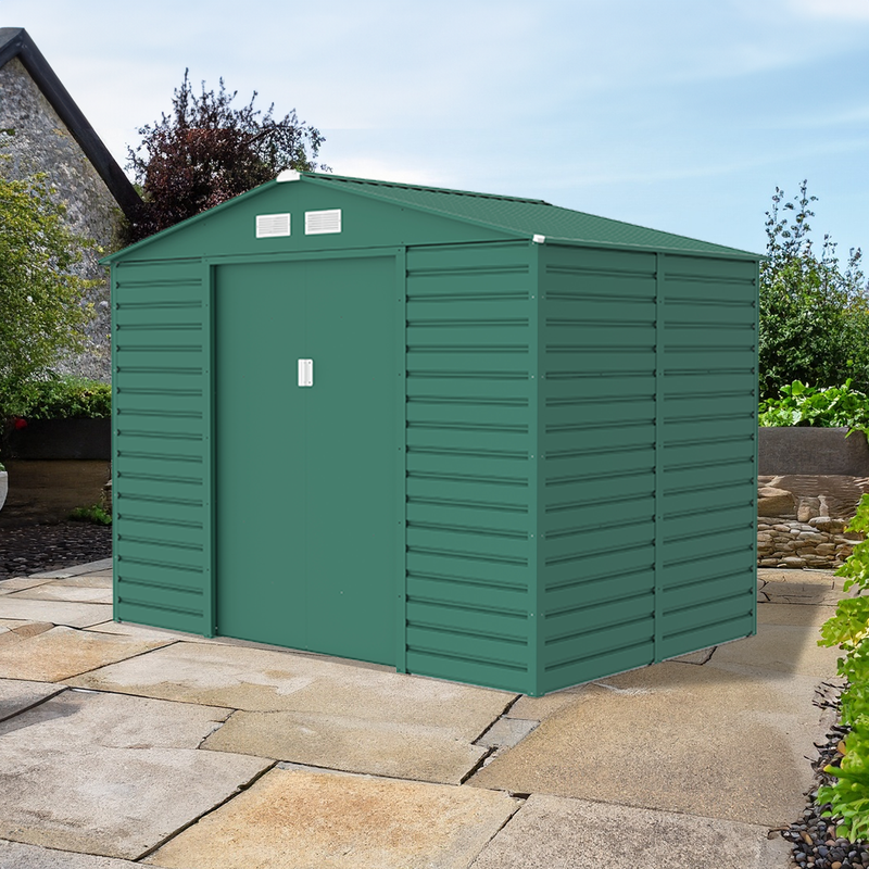 LOTUS HYPNOS APEX METAL SHED GREEN 9X6