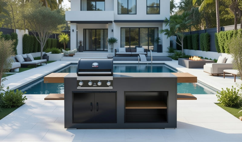 Grillandia Outdoor Kitchen Grandhall Maxim 4 Burner | 2M