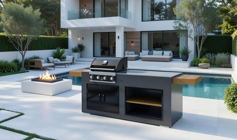 Grillandia Outdoor Kitchen Grandhall Maxim 4 Burner | 2M