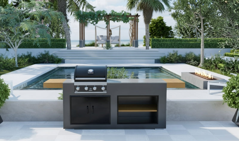 Grillandia Outdoor Kitchen Grandhall Maxim 4 Burner | 2M