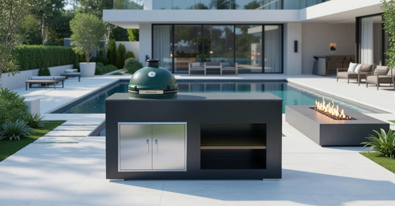 Grillandia Outdoor Kitchen Large or XL Green Egg | 2M