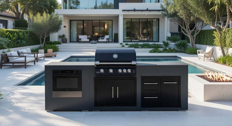 Grillandia Outdoor Kitchen Brabura 4 Burner, and Oven | 2.5M