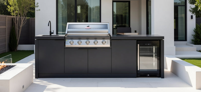 Cabinex Classic Outdoor Kitchen 1600S Series 5 Burner Outdoor Kitchen | 2.9Meters
