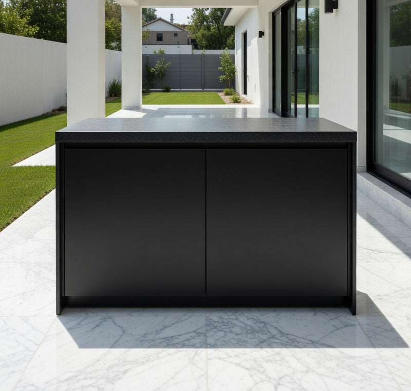 Whistler Fairford Outdoor Kitchen Black Bar unit 1200cm