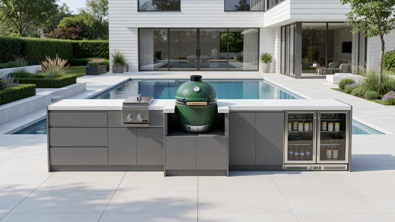Whistler Fairford Grey Outdoor Kitchen | 4.2M Full-Length