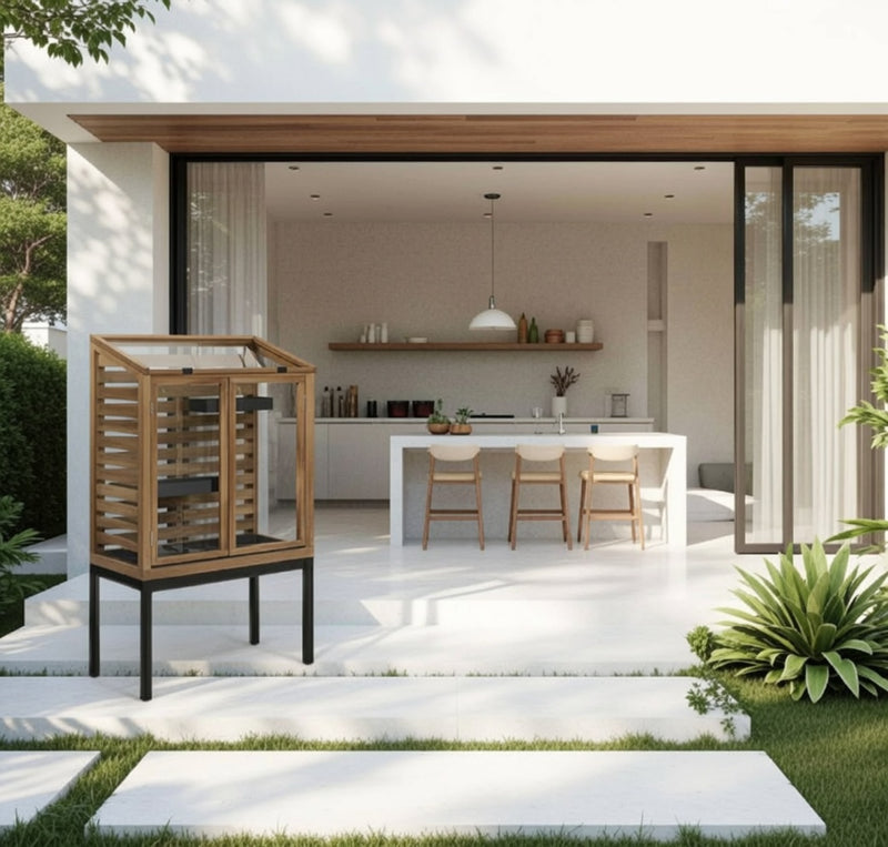 Drop Greenhouse teak