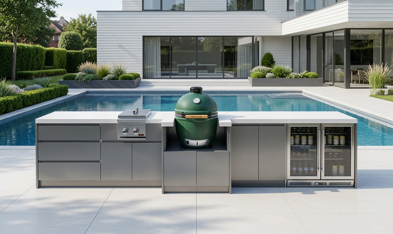 Whistler Fairford Grey Outdoor Kitchen | 4.2M Full-Length