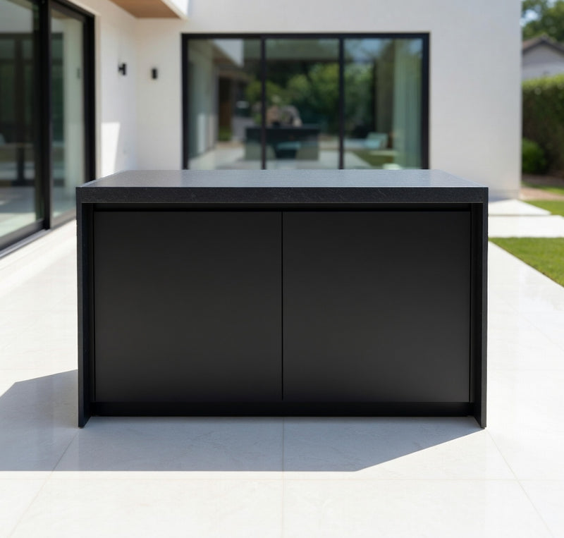Whistler Fairford Outdoor Kitchen Black Bar unit 1200cm