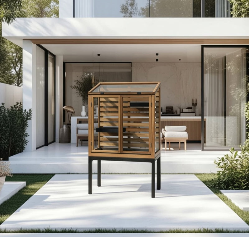 Drop Greenhouse teak