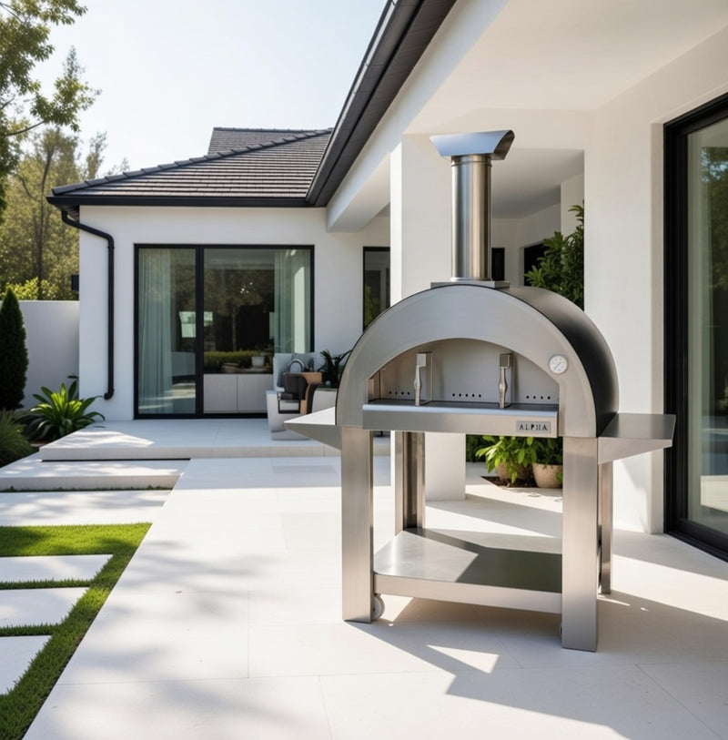 Alpha Pro Grande Wood-Fired Pizza Oven | Black