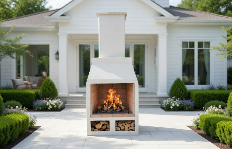 Schiedel Volcanic Garden Fireplace Barbecue 950
