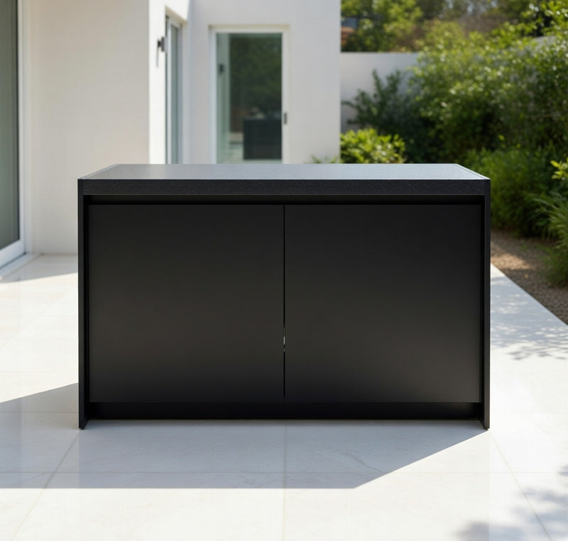 Whistler Fairford Outdoor Kitchen Black Bar unit 1200cm