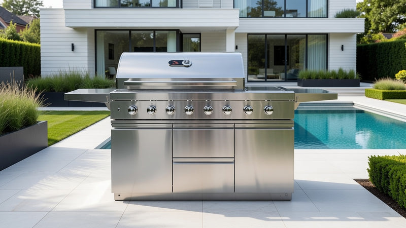 Whistler Cirencester 6-Burner Gas Barbecue and Side Burner | New and Upgraded