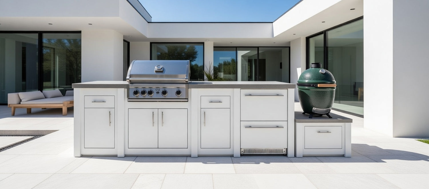 The GrandPro by Stoll Aluminium Outdoor Kitchen