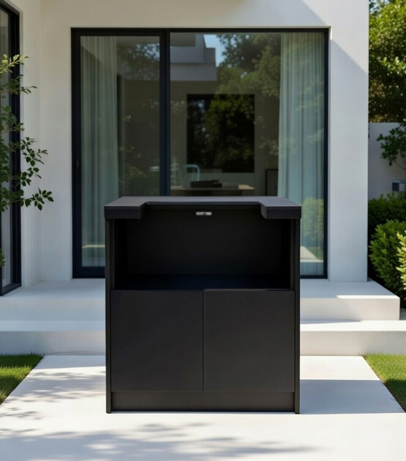 Whistler Fairford Outdoor Kitchen Black Kamado Cabinet