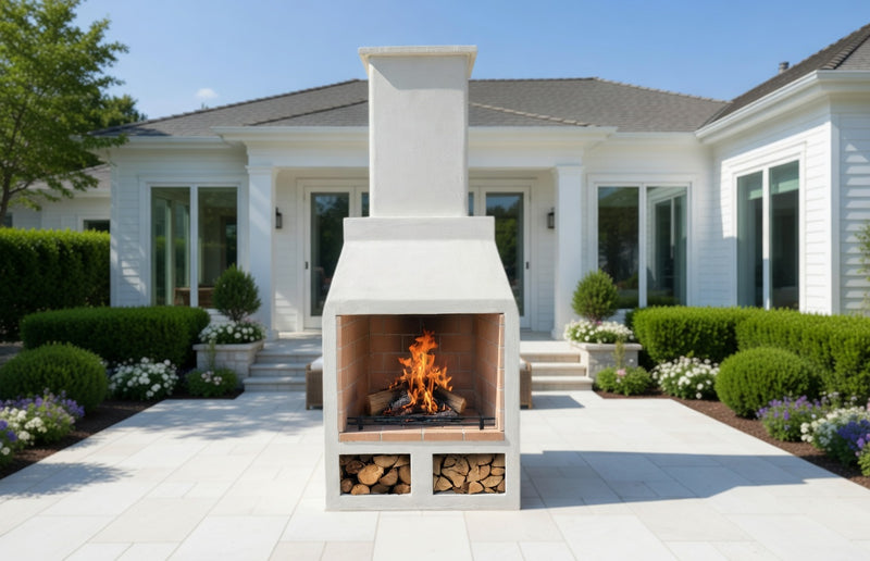 Schiedel Volcanic Garden Fireplace Barbecue 950