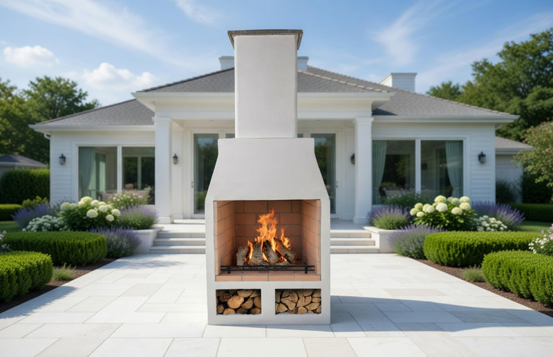 Schiedel Volcanic Garden Fireplace Barbecue 950