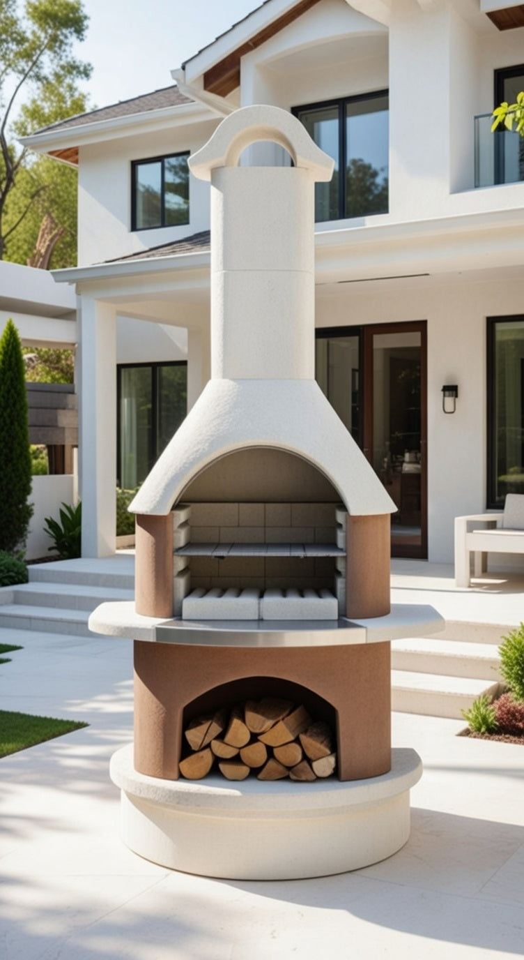 Buschbeck Davos Masonry Barbecue and Base