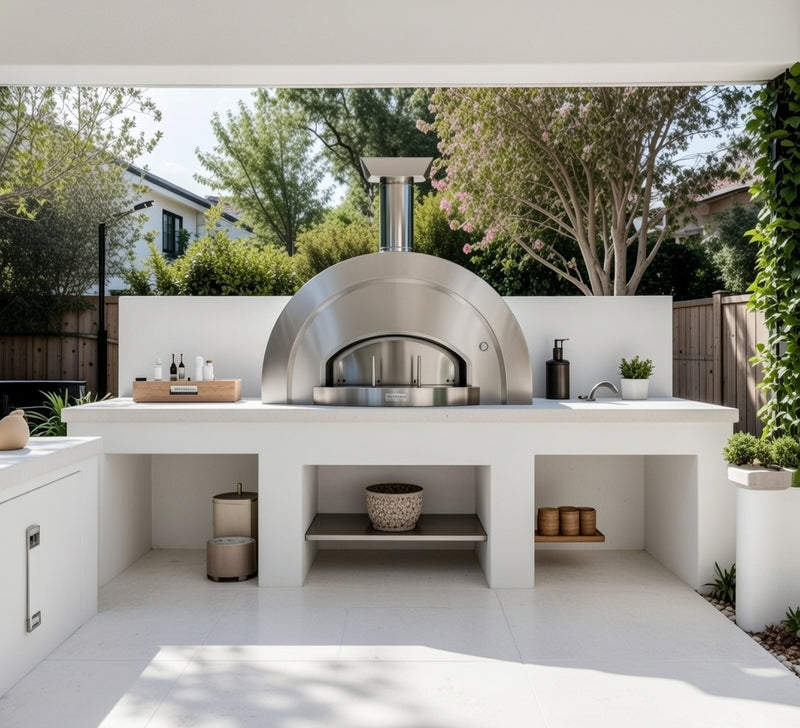 Titano Pizza Oven Built in Residential & Commercial - Stainless Steel