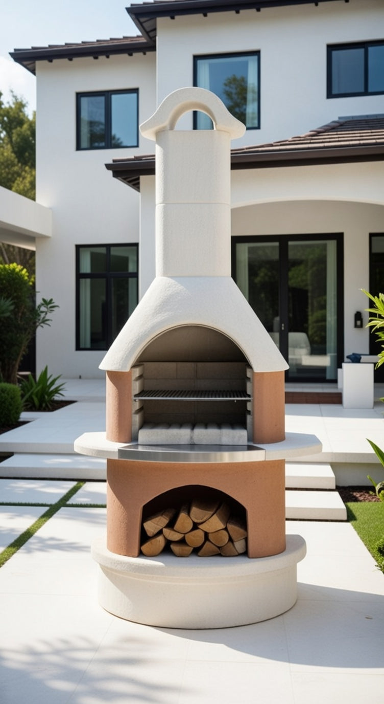 Buschbeck Davos Masonry Barbecue and Base