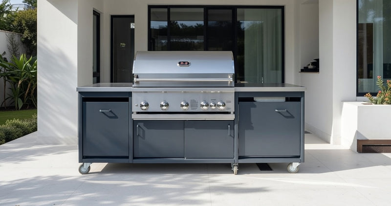 Whistler Burford 5 burner Outdoor kitchen BBQ 2.5meter