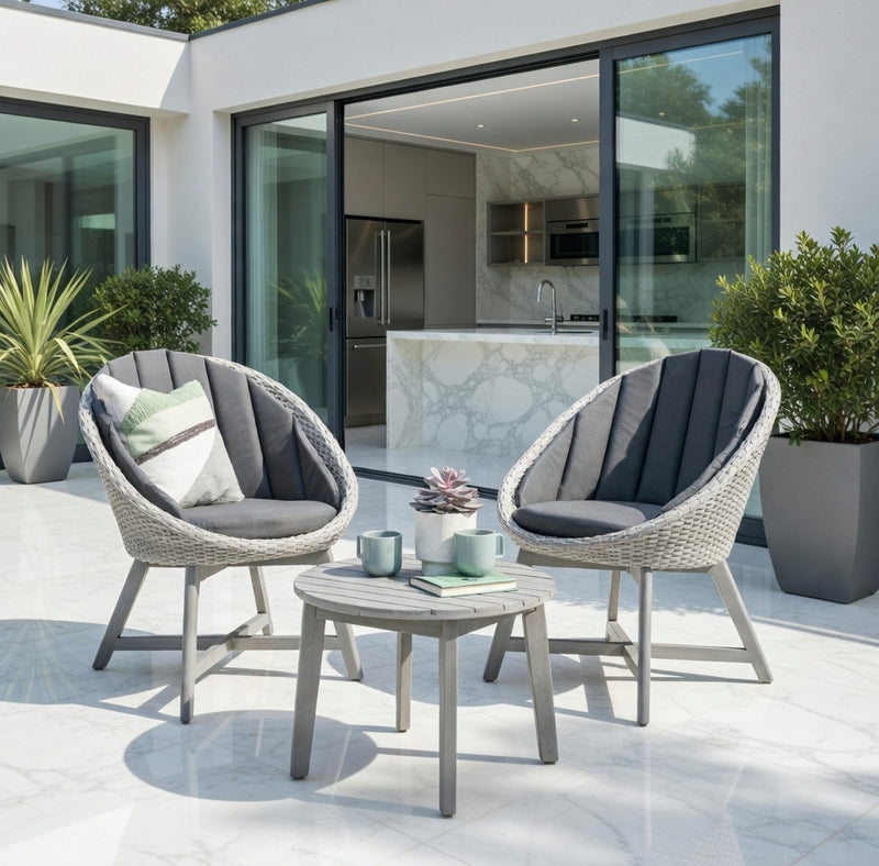 Chedworth Curved Bistro Set