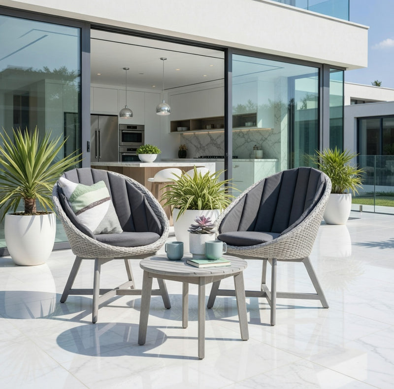 Chedworth Curved Bistro Set