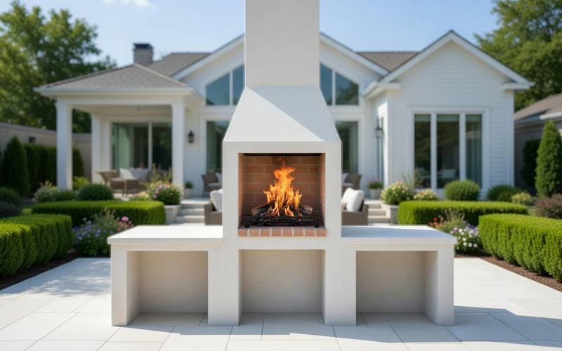 Schiedel 500 Outdoor Fireplace