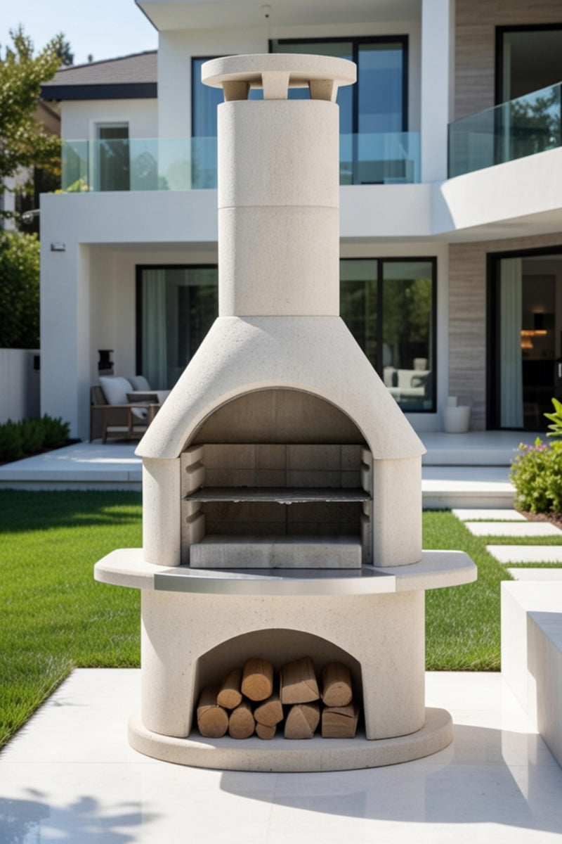 Buschbeck Elba Masonry Barbecue