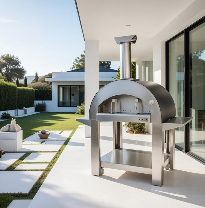 Alpha Pro Grande Wood-Fired Pizza Oven | Anthracite