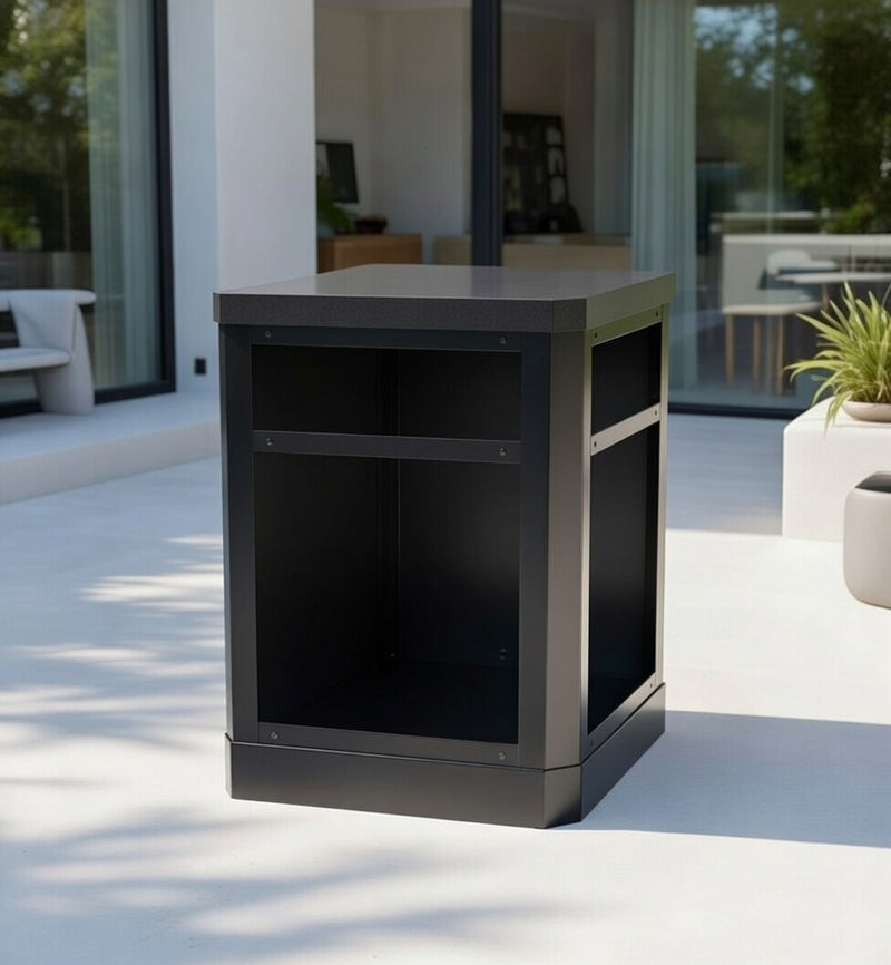 Whistler Fairford Outdoor Kitchen Black 90 Degree Corner Cabinet