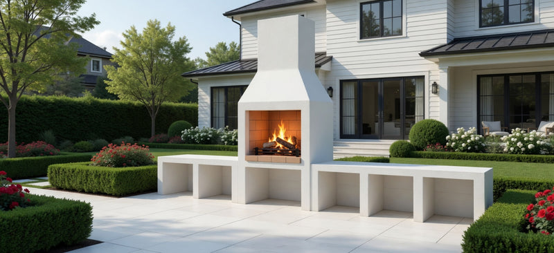 Schiedel 500 Outdoor Fireplace