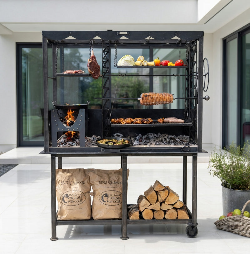 Asado Maximo BBQ on a Stand