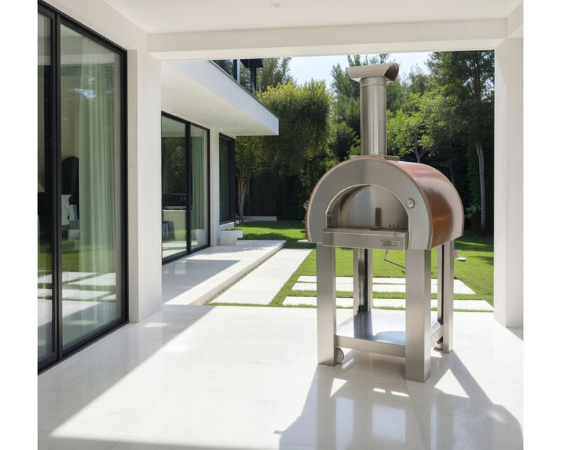 Alpha Pro Piccolo Wood-Fired Pizza Oven | Antique Copper