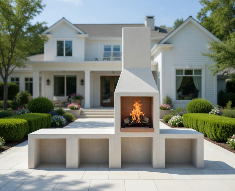 Schiedel 500 Outdoor Fireplace