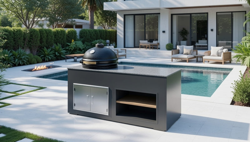 Grillandia Outdoor kitchen Yakiniku XX Large Kamado Charcoal Grill | 2M