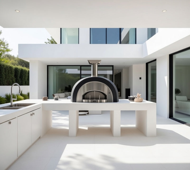 Titano Pizza Oven Built in Residential & Commercial - Anthracite